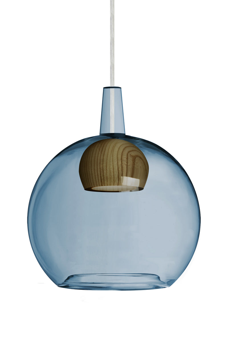 Besa 1JT-BENJIBLMD-LED-SN LED Pendant, Satin Nickel