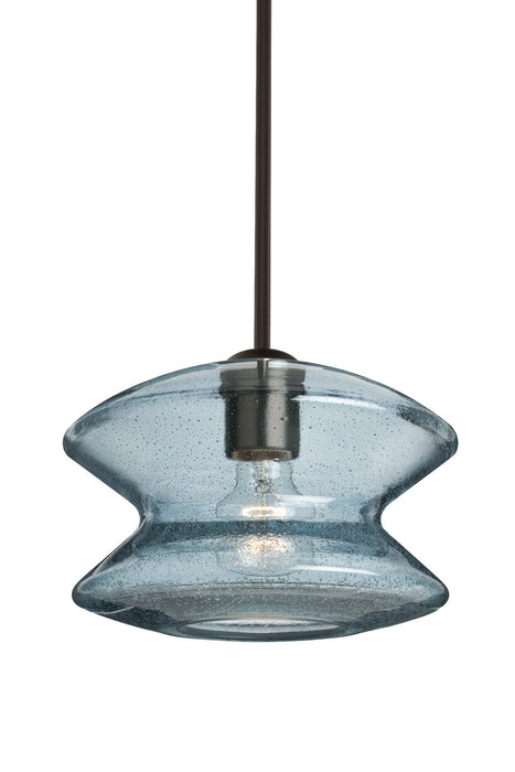 Besa 1TT-ZENBL-BR One Light Pendant, Bronze