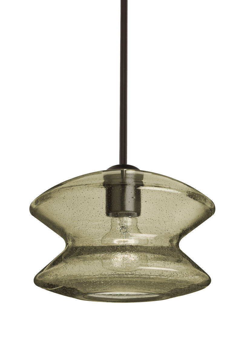 Besa 1TT-ZENLT-BR One Light Pendant, Bronze