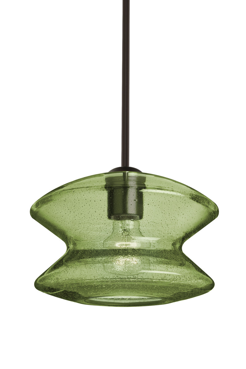 Besa 1TT-ZENMS-BR One Light Pendant, Bronze