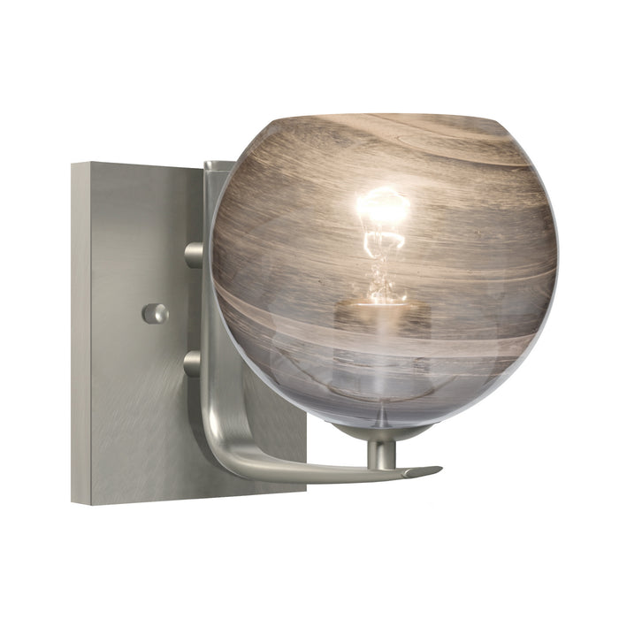 Besa 1WC-JILLYSM-SN One Light Vanity, Satin Nickel