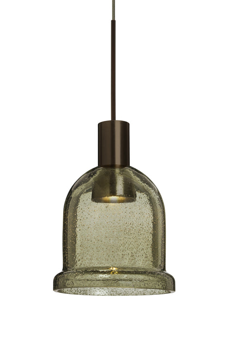 Besa 1XC-KIBALT-LED-BR LED Pendant, Bronze