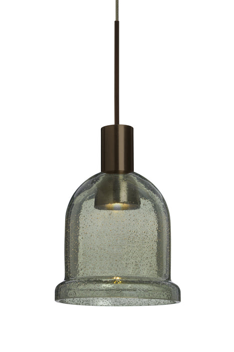 Besa 1XC-KIBAMS-LED-BR LED Pendant, Bronze