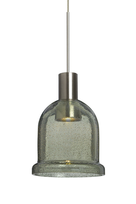 Besa 1XC-KIBAMS-LED-SN LED Pendant, Satin Nickel