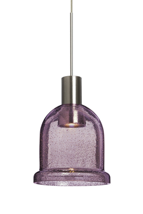 Besa 1XC-KIBAPL-LED-SN LED Pendant, Satin Nickel