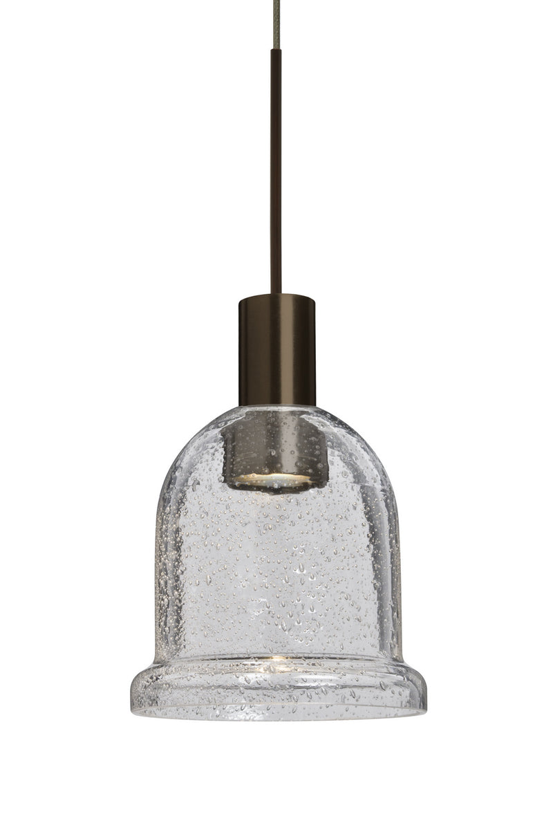 Besa 1XT-KIBACL-LED-BR Pendant, Bronze