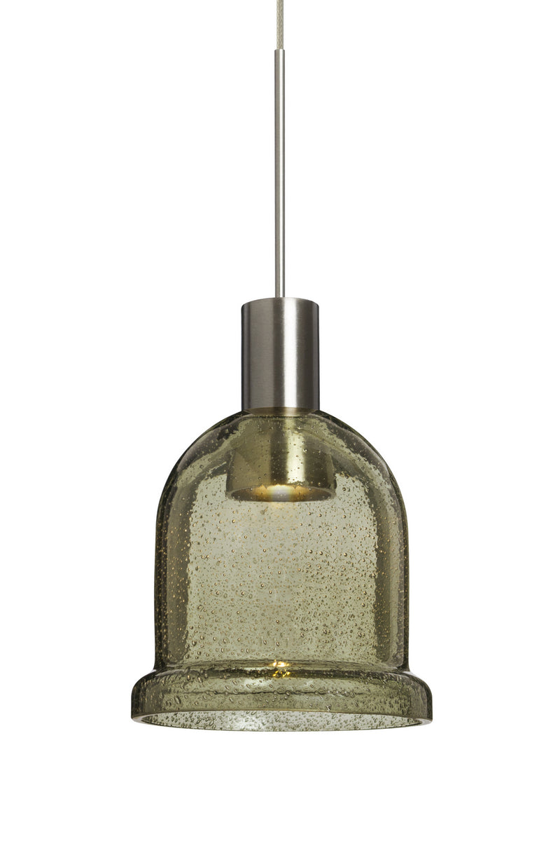 Besa 1XT-KIBALT-LED-SN Pendant, Satin Nickel