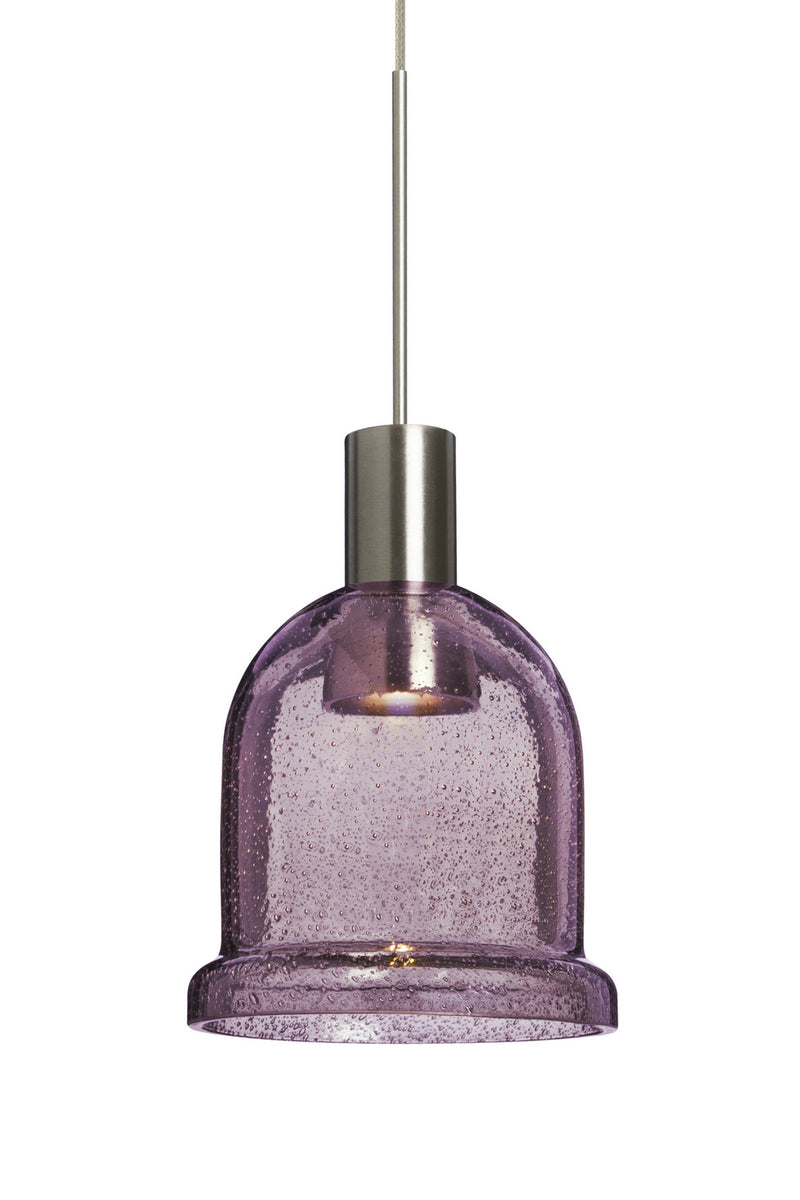 Besa 1XT-KIBAPL-LED-SN Pendant, Satin Nickel