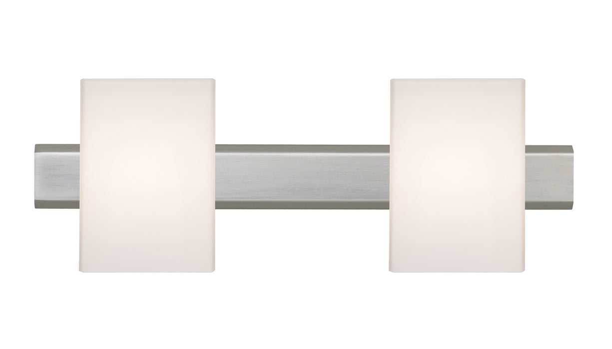 Besa 2SW-TITO07-LED-SN Vanity, Satin Nickel