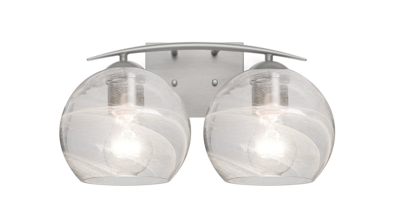 Besa 2WC-JILLYCL-SN Vanity, Satin Nickel