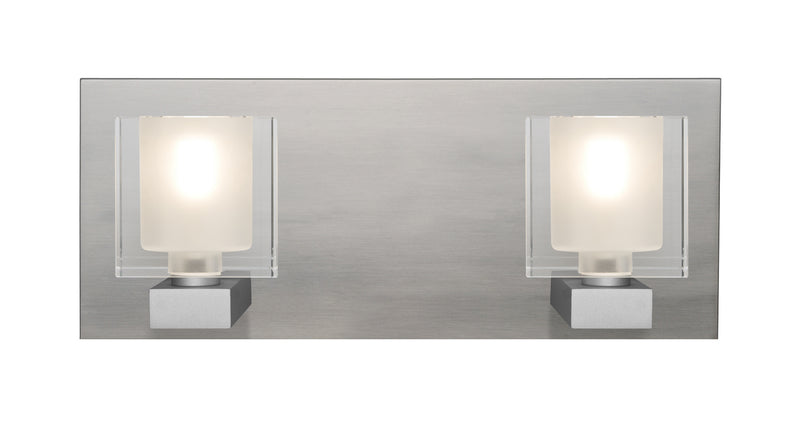 Besa 2WF-BOLOFR-SN Vanity, Satin Nickel