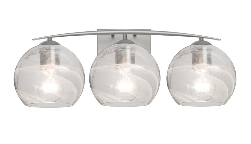 Besa 3WC-JILLYCL-SN Vanity, Satin Nickel