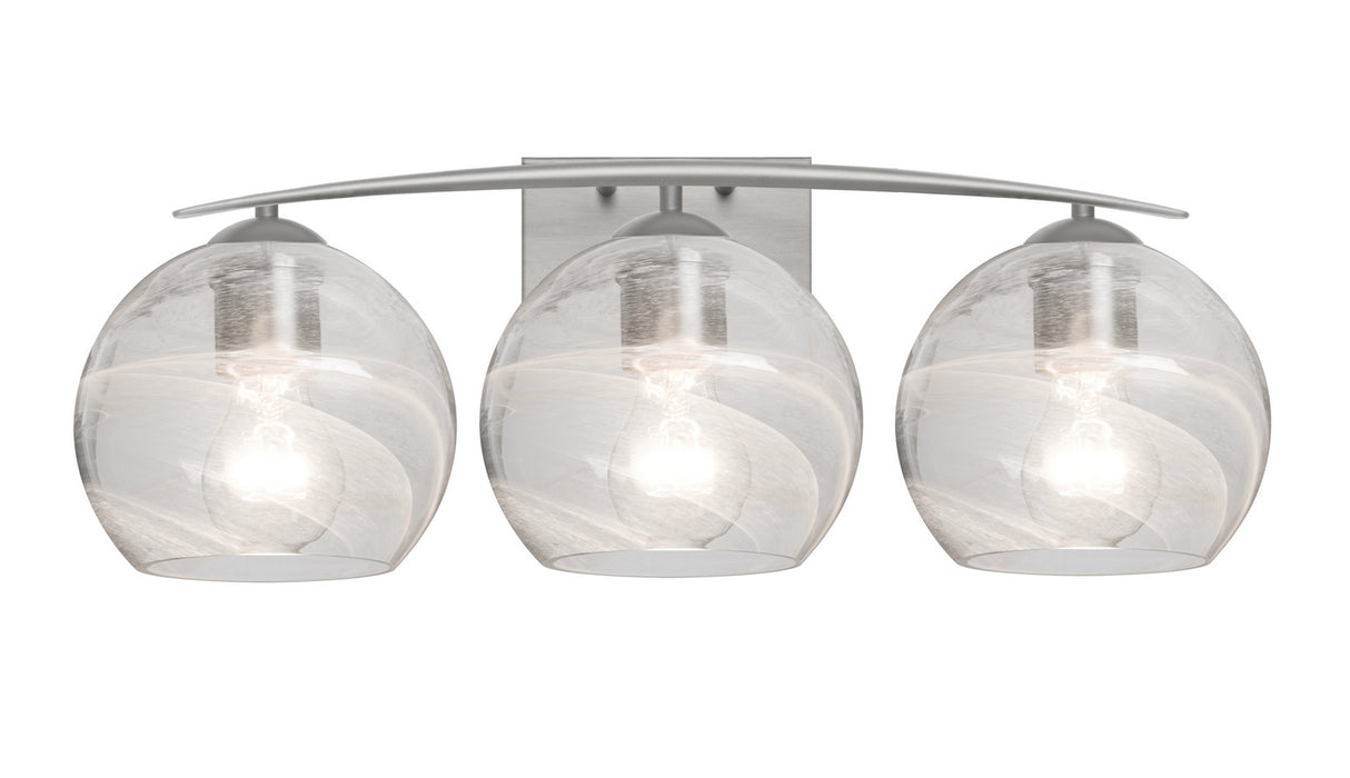 Besa 3WC-JILLYCL-SN Vanity, Satin Nickel