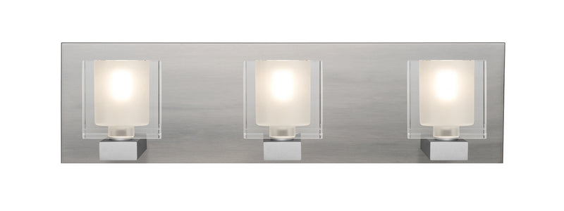 Besa 3WF-BOLOFR-LED-SN Vanity, Satin Nickel