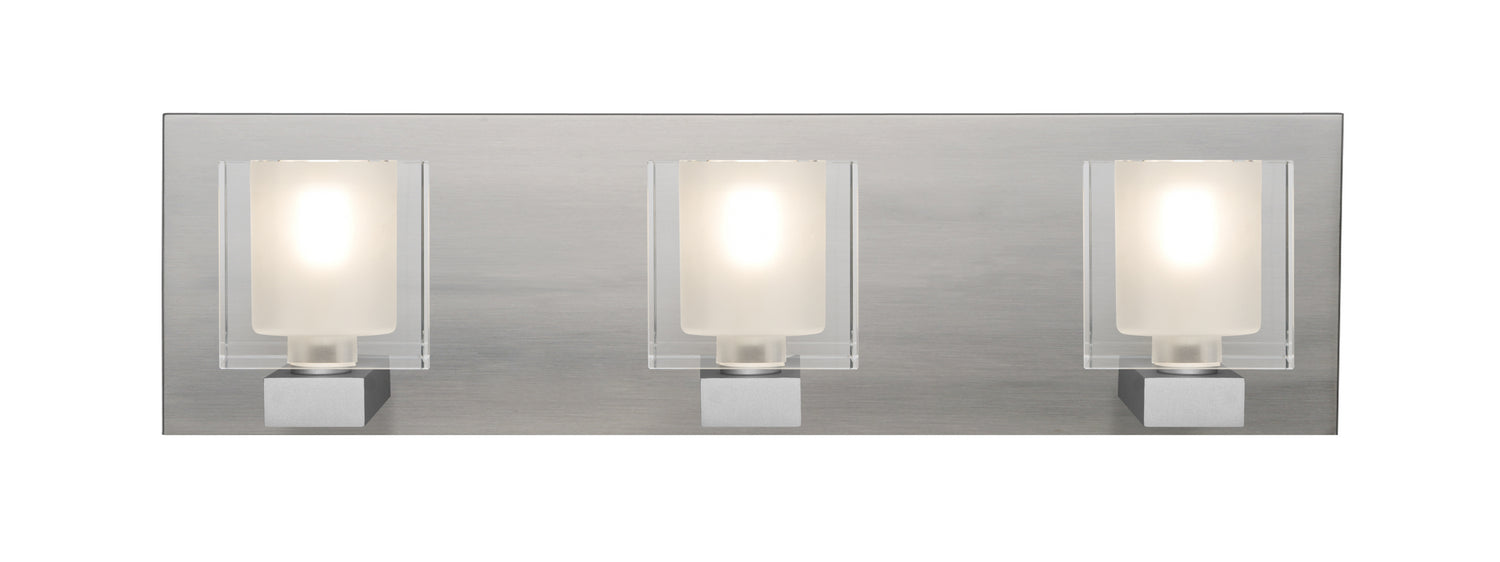 Besa 3WF-BOLOFR-LED-SN Vanity, Satin Nickel