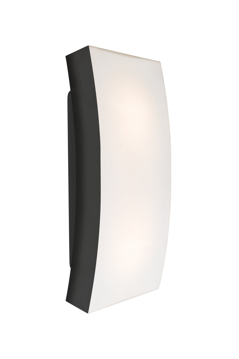 Besa BILLOW15-BK Outdoor Wall Sconce, Black