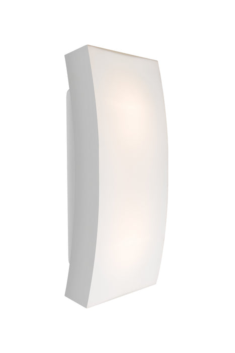 Besa BILLOW15-SL Outdoor Wall Sconce, Silver