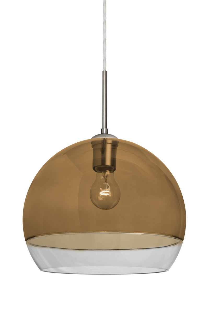 Besa J-ALLY12AM-SN Pendant, Satin Nickel