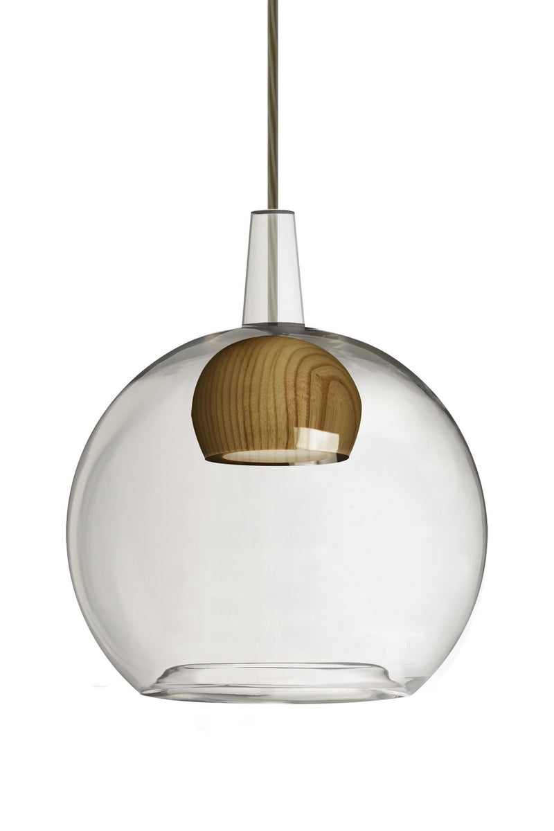 Besa J-BENJICLMD-LED-BR Pendant, Bronze