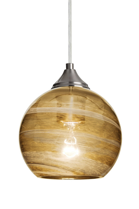 Besa J-JILLYAM-SN Pendant, Satin Nickel