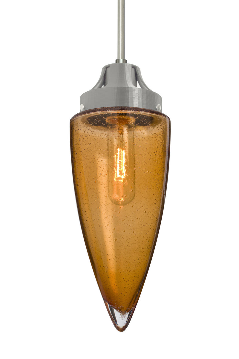 Besa J-SULUAM-SN Pendant, Satin Nickel