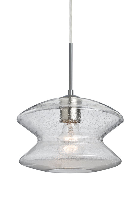 Besa J-ZENCL-SN Pendant, Satin Nickel