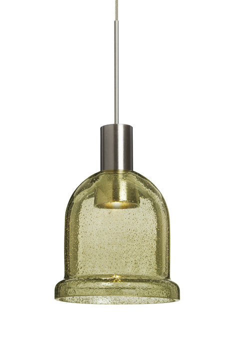 Besa X-KIBAGD-LED-SN LED Pendant, Satin Nickel