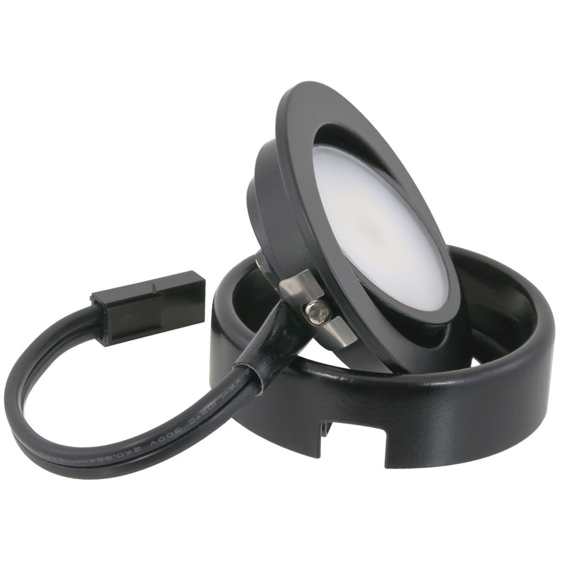 American Lighting MVP-1-30-BK-B LED Puck Light, Black