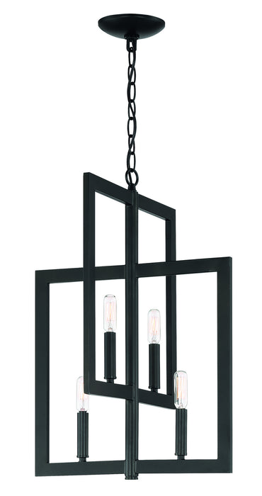 Craftmade 44934-ESP Four Light Foyer Pendant, Espresso