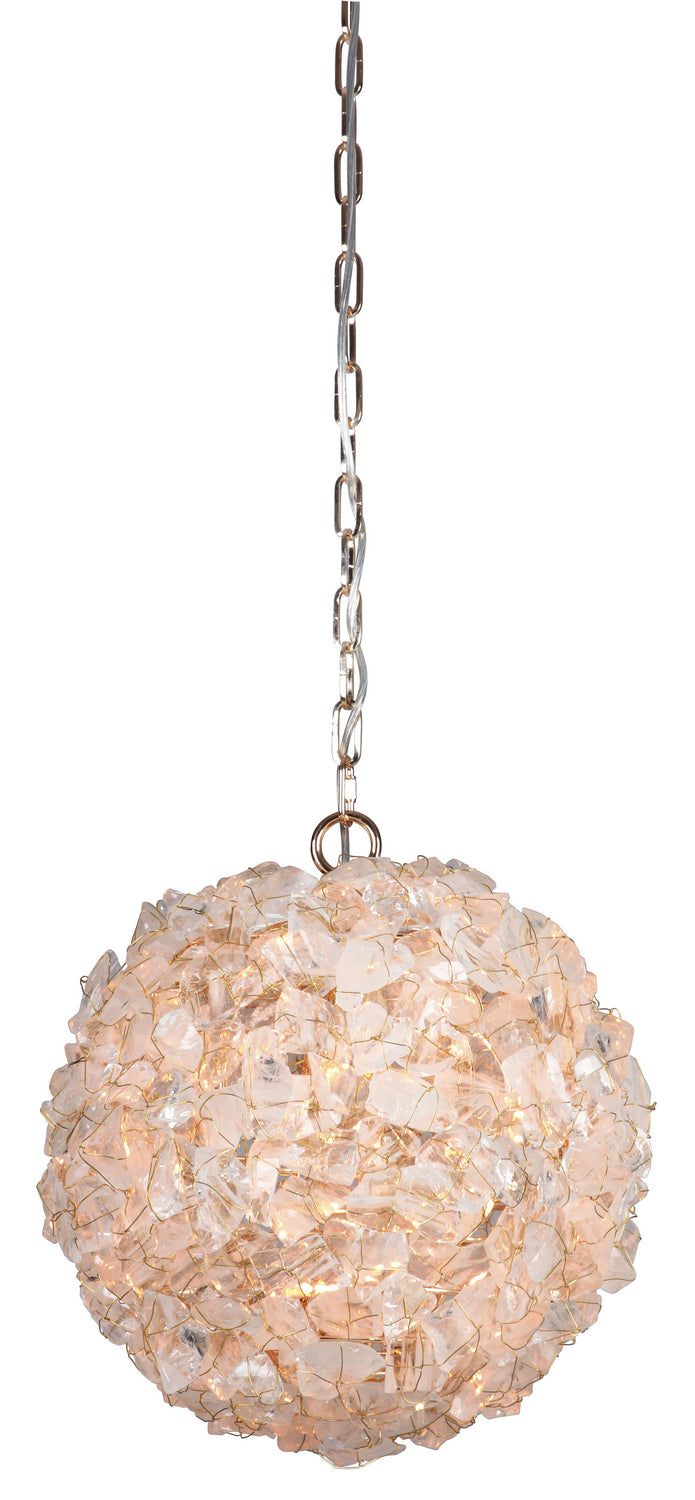 Craftmade 48491-GLD One Light Pendant, Gilded