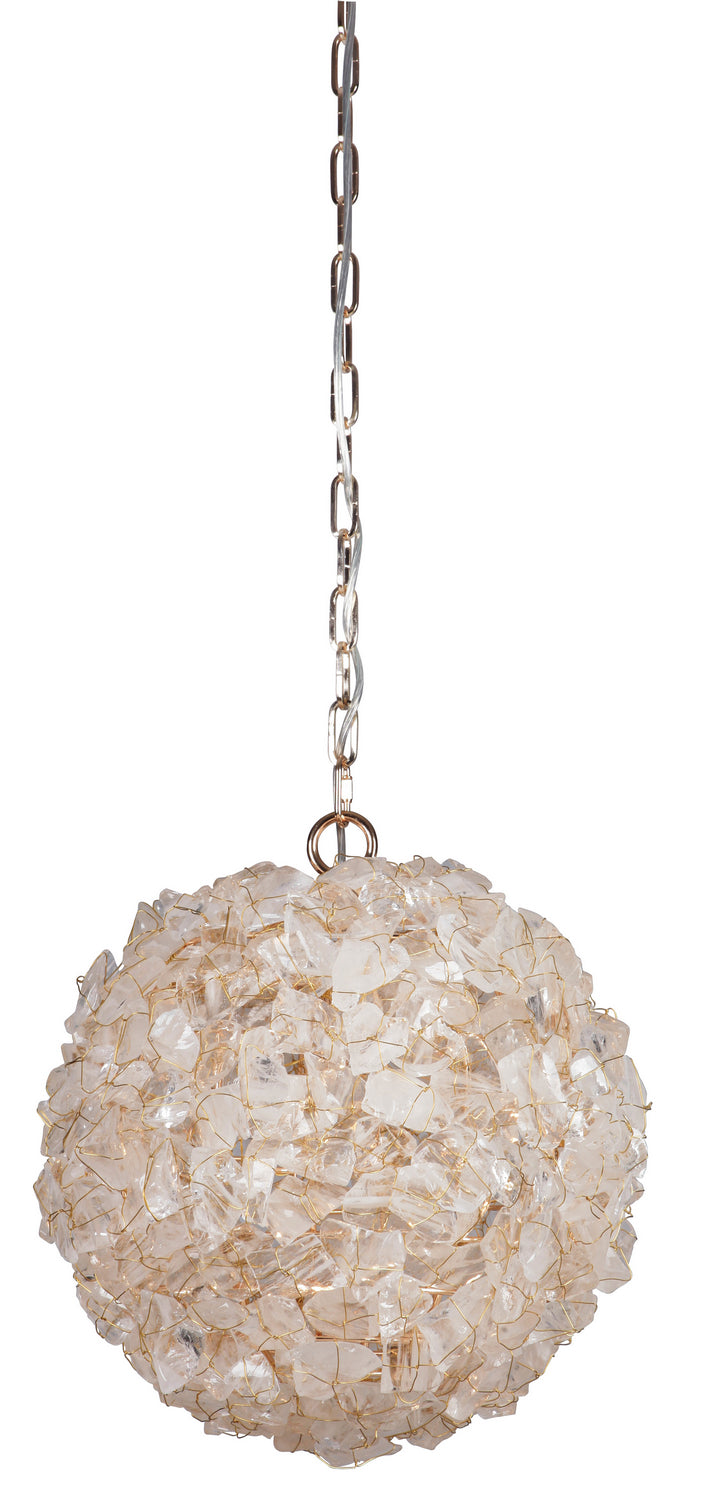 Craftmade 48491-GLD One Light Pendant, Gilded