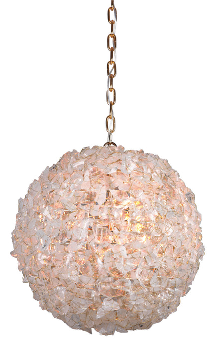 Craftmade 48493-GLD Four Light Pendant, Gilded