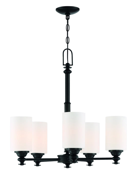 Craftmade 49825-ESP Five Light Chandelier, Espresso