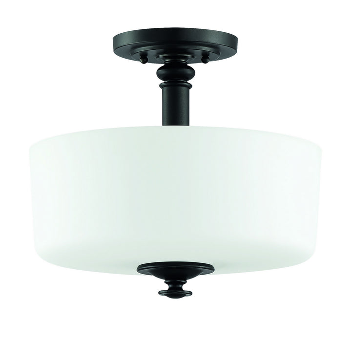 Craftmade 49853-ESP Three Light Convertible Semi Flush, Espresso