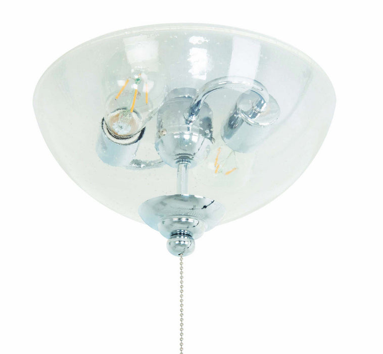 Craftmade LK415-LED LED Fan Light Kit, Clear Seeded