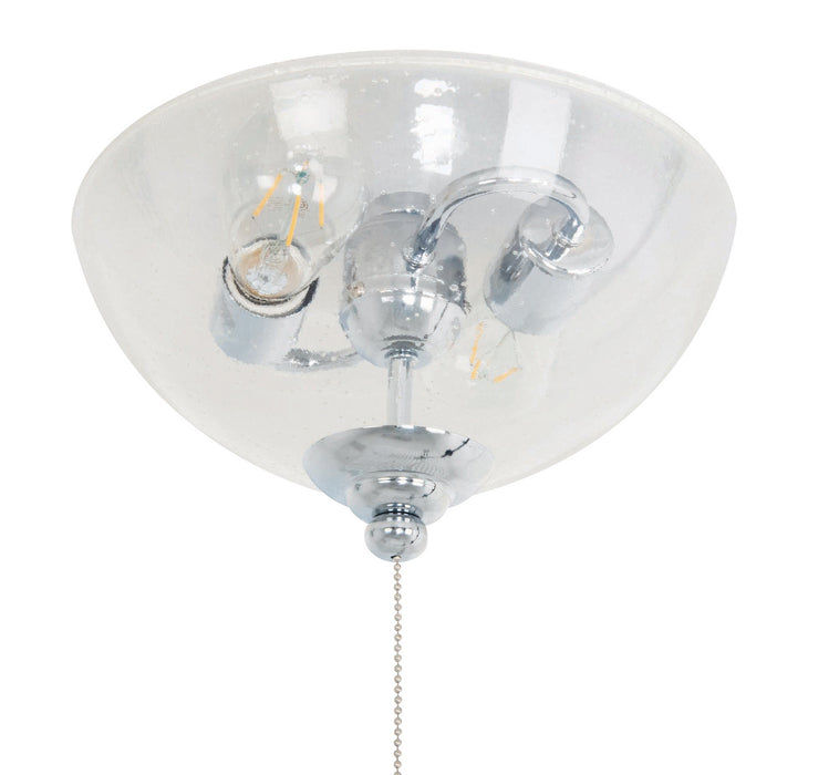 Craftmade LK415-LED LED Fan Light Kit, Clear Seeded
