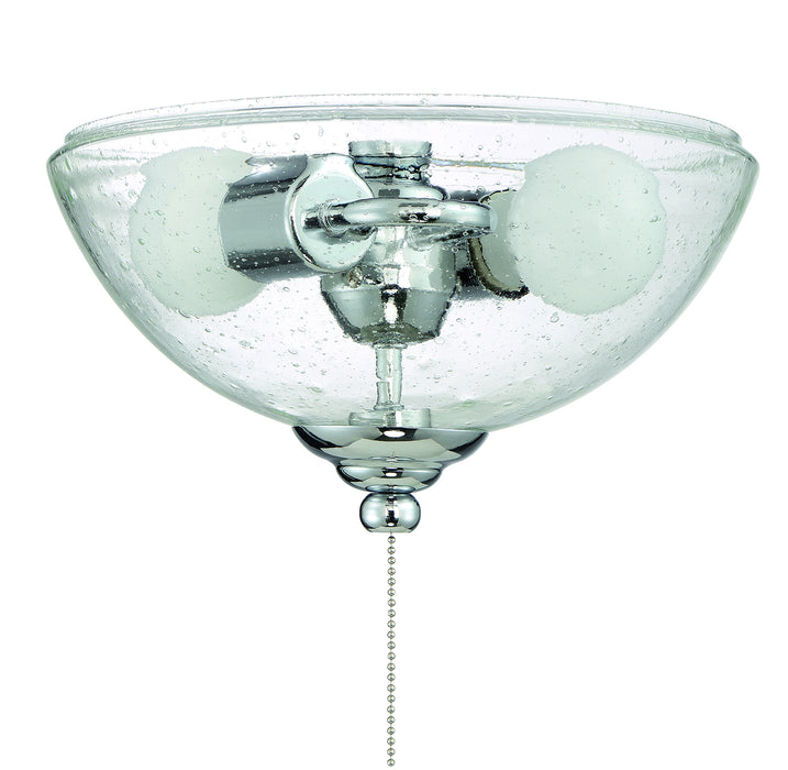 Craftmade LK415-LED LED Fan Light Kit, Clear Seeded