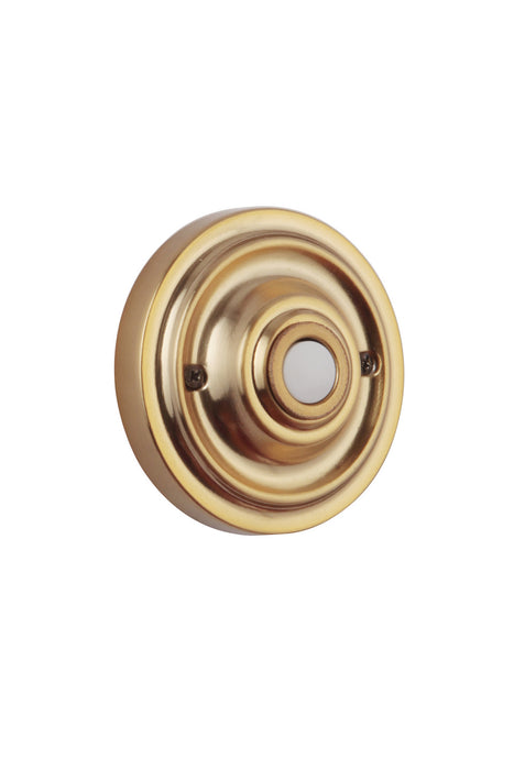 Craftmade PB3039-SB Push Button, Satin Brass