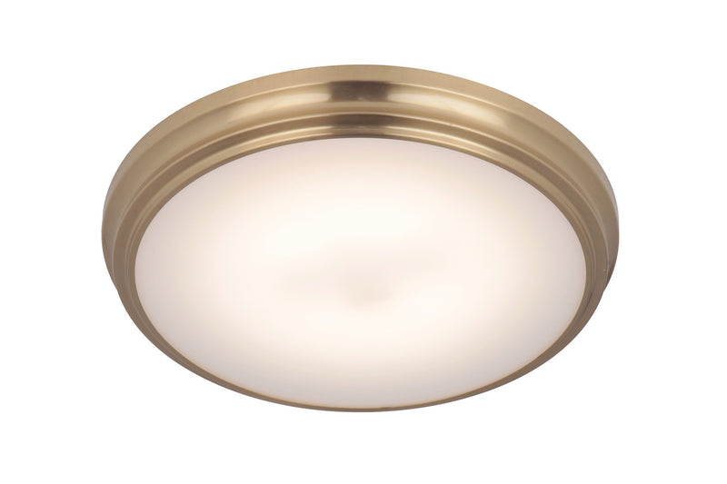 Craftmade X6611-SB-LED LED Flushmount, Satin Brass
