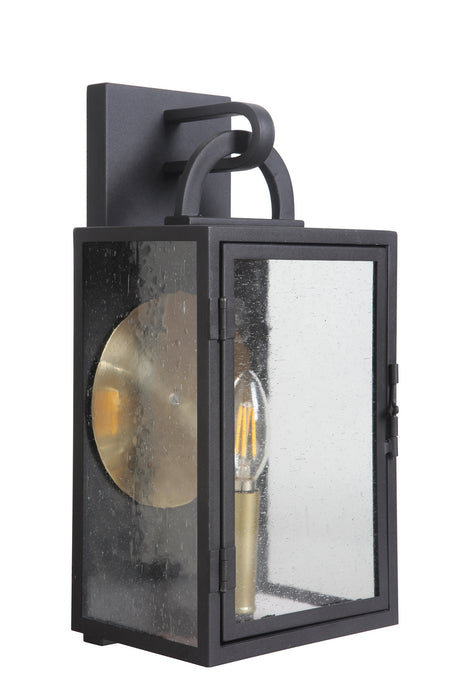 Craftmade ZA1602-TB One Light Outdoor Wall Mount, Textured Black