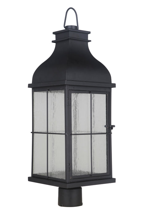 Craftmade ZA1825-MN-LED LED Post Mount, Midnight