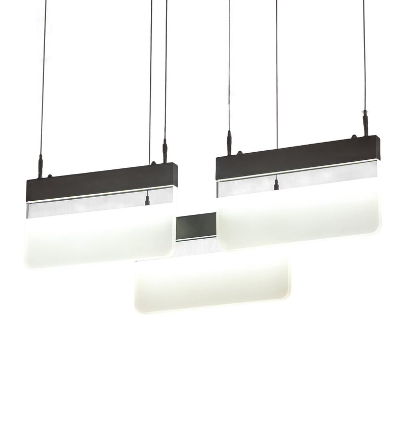 Meyda Tiffany 195158 LED Lineal Pendant, Oil Rubbed Bronze