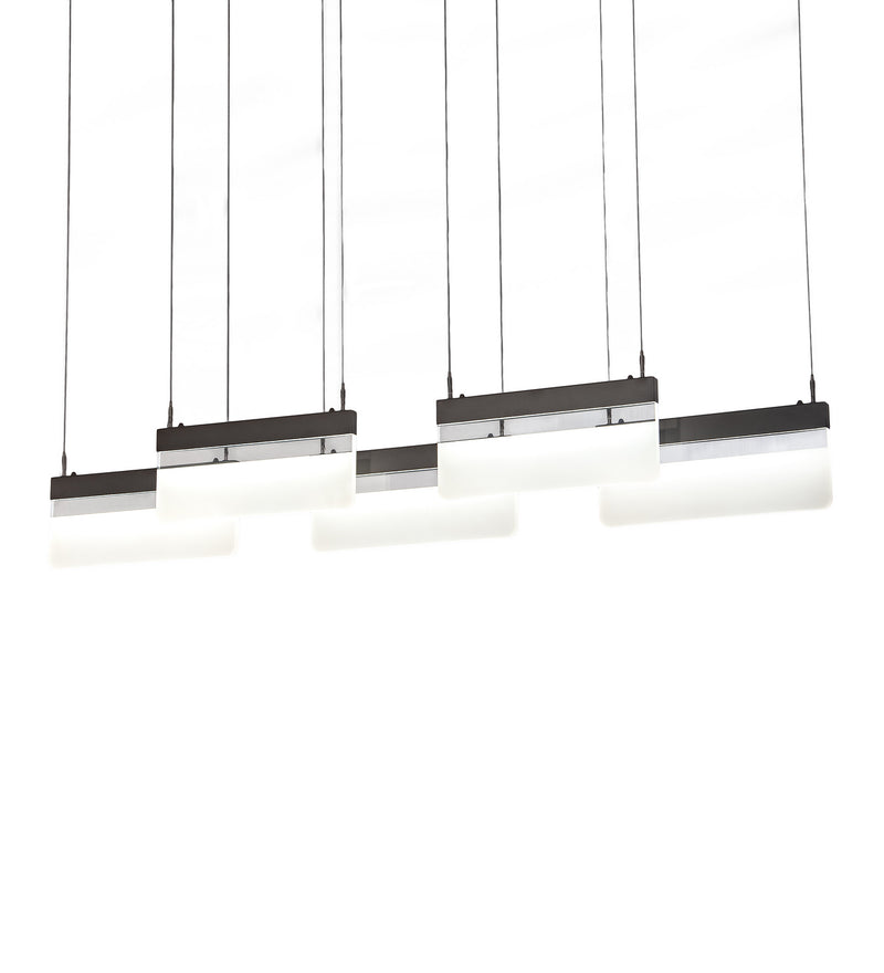 Meyda Tiffany 195159 LED Lineal Pendant, Oil Rubbed Bronze