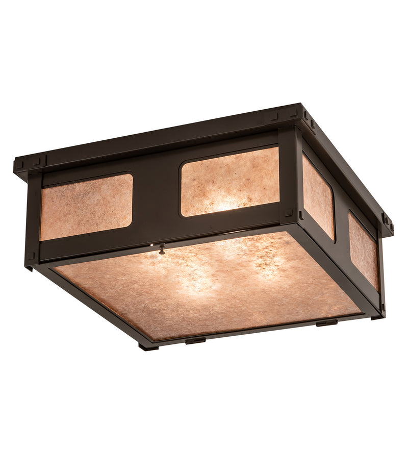 Meyda Tiffany 198777 LED Flushmount, Timeless Bronze