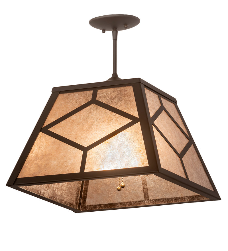 Meyda Tiffany 200561 Two Light Mini Pendant, Oil Rubbed Bronze