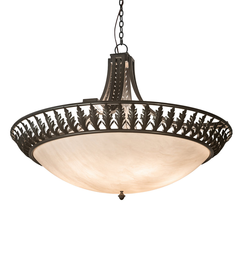 Meyda Tiffany 201451 Six Light Inverted Pendant, Timeless Bronze