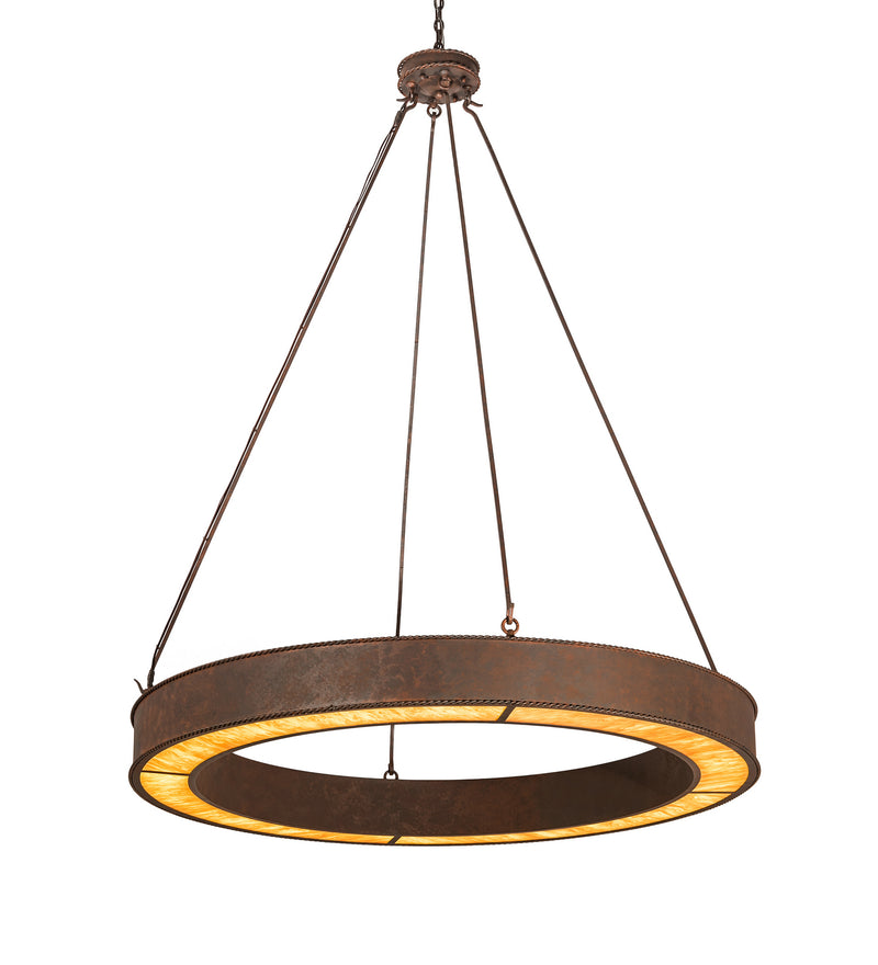 Meyda Tiffany 201694 LED Chandelier, Rusty Nail