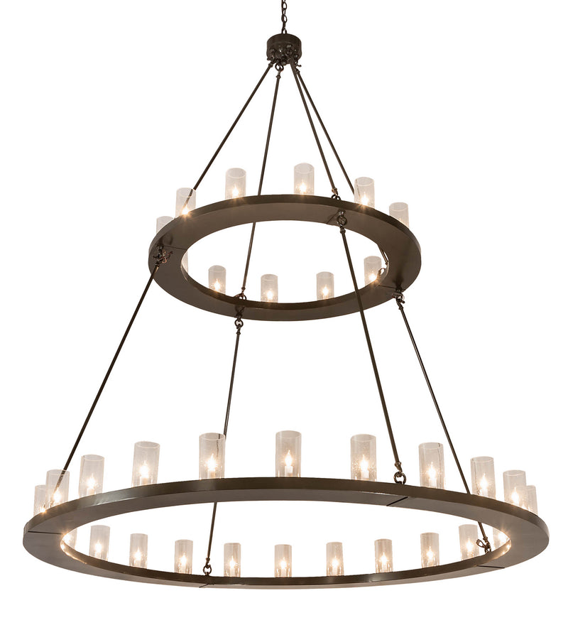 Meyda Tiffany 202215 36 Light Chandelier, Timeless Bronze