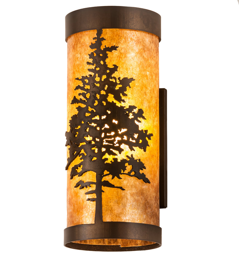 Meyda Tiffany 203863 One Light Wall Sconce, Antique Copper