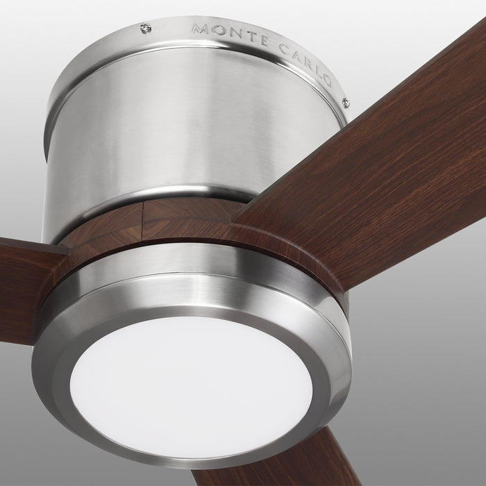 Generation Lighting 3CLYR42BSD-V1 42" Ceiling Fan, Brushed Steel